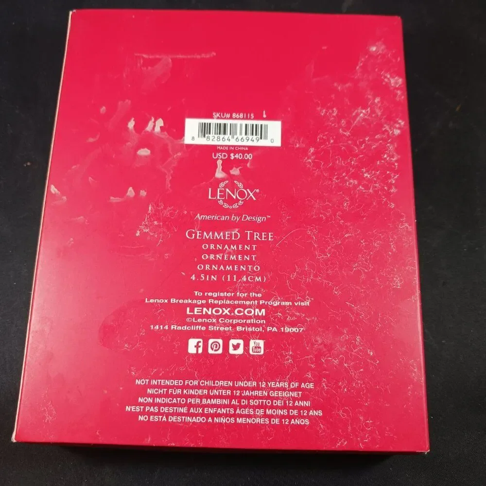 Lenox Christmas Ornament